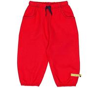 loud + proud Unisex Baby Hose Rippenstruktur, aus Bio Baumwolle, GOTS zertiziziert, Rot (Cayenne Cay), 80 (Herstellergröße: 74/80)
