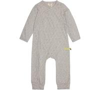 loud + proud Baby & Kinder Overall Jacquard Strick, GOTS-zertifiziert 74/80 Silver(Grau)