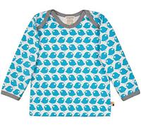 loud + proud Baby-Unisex Langarm aus Bio Baumwolle, GOTS Zertifiziert T-Shirt, Blau (Petrol Pe), (Herstellergröße: 74/80)