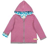 loud + proud Wendejacke Sweatjacken beere Gr. 74/80 Mädchen Kinder 15522814