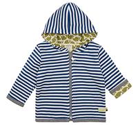 loud + proud Unisex Baby Wendejacke Ringel, Gots Zertifiziert Wendejacke (1er Pack)