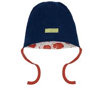 loud + proud Unisex Kinder Fleece, GOTS Zertifiziert Mütze, Ultramarin, 62/68