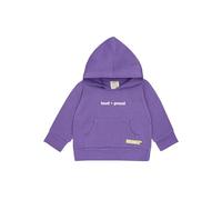 loud + proud Unisex Kinder Hoodie mit Logo, aus Bio Baumwolle, GOTS Zertifiziert (DE/NL/SE/PL, Numerisch, 128, Regular, Violet)