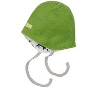 loud + proud Unisex Kinder Lt1 Fleece, GOTS Zertifiziert Beanie-Mütze, Grass, 49-50 EU