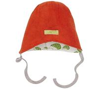 loud + proud Unisex Kinder Lt1 Fleece, GOTS Zertifiziert Beanie-Mütze, Terracotta, 42-44 EU