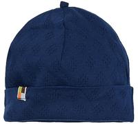 loud + proud Unisex Kinder Lt1 Jacquard Strick, GOTS Zertifiziert Beanie-Mütze, Ultramarine, 51-52 EU
