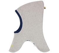 loud + proud Unisex Kinder Lt1 Schlupfmütze Fleece, GOTS Zertifiziert Sturmhaube, Silver, 45-48 EU