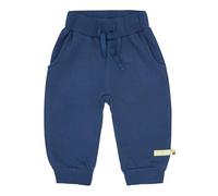 loud + proud Unisex Kinder Sweathose mit Logo, aus Bio Baumwolle, GOTS Zertifiziert, Freizeithose (DE/NL/SE/PL, Numerisch, 74, 80, Regular, Ultramarin)