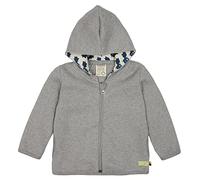 loud + proud Unisex Kinder Waffel, Gots-zertifiziert, Made in Germany Sweatjacke