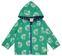 loud + proud Babys & Kinder Wasserabweisende Jacke mit Druck, GOTS-zertifiziert Plant(Grün) 110/116
