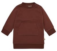 loud + proud Babys & Kinder Weiches Sweatkleid, GOTS-zertifiziert Wood(Braun) 110/116