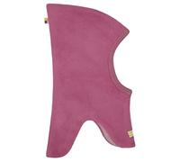 loud + proud Babys & Kinder Wende-Schlupfmütze aus Baumwoll-Fleece, GOTS-zertifiziert Grape(Rosa) 110/116