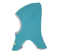 loud + proud Wende-Sturmhaube in Hellblau - Größe 74/80 | Baby Muetzen