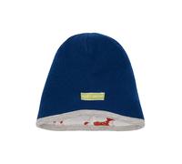 loud + proud Wende-Woll-Mütze in Weiß - Größe 86/92 | Baby Muetzen