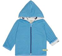 loud + proud Babys & Kinder Wendejacke mit Kapuze, GOTS-zertifiziert Basin(Blau) 86/92