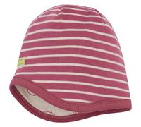 loud + proud Wende-Beanie in Rot - Größe 110/116 | Baby Muetzen