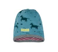 loud + proud Wendemütze in Hellblau - Größe 74/80 | Baby Muetzen