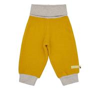loud + proud Woll-Sweathose in Senf - Größe 86/92 | Babyhosen
