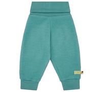 loud + proud Babys & Kinder Wollfleece-Hose, GOTS-zertifiziert Oregano(Grün) 122/128