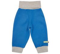 loud + proud Babys & Kinder Wollfleece-Hose, GOTS-zertifiziert Azur(Blau) 86/92