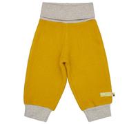 loud + proud Babys & Kinder Wollfleece-Hose, GOTS-zertifiziert Curry(Gelb) 110/116