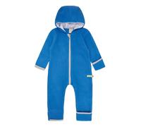 loud + proud Babys & Kinder Wollfleece-Overall, GOTS-zertifiziert Azur(Blau) 86/92