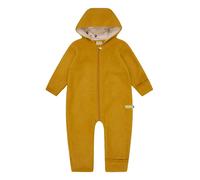 loud + proud Babys & Kinder Wollfleece-Overall, GOTS-zertifiziert Curry(Gelb) 74/80