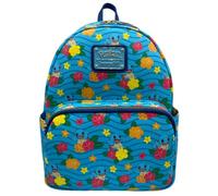 Lougefly x Pokemon Squirtle Flower All Over Print Mini Backpack