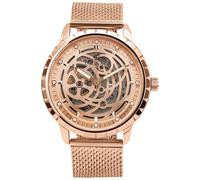 LOUIS XVI Paris 2.0 Automatik 2010 - Ø 45 mm - Herren Uhr - Wasserdicht - Skelettuhr - Armband Rosegold - Zifferblatt Rosegold - Automatikuhr