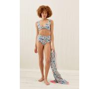 Louise Misha Bikini Bottom Creeky Blue Summer Meadow Größe: XS | Bikinis Outlet | Damen | Blau