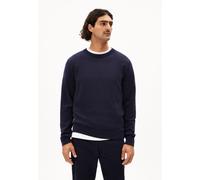 ARMEDANGELS LOUKAA - Männer Regular Fit Strickpullover - blau XXL night sky