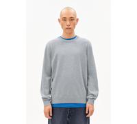 ARMEDANGELS Herren Pullover aus Bio-Baumwolle LOUKAA Regular Fit Silver Melange XL