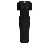 Loulou Studio - Fitted Midi Dress With Lace-Like Pattern - Größe S - schwarz