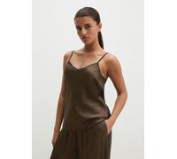 Lounge-Cami-Top braun S