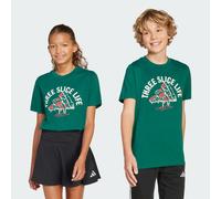 Lounge Pizza Graphic Kids T-Shirt Collegiate Green 140