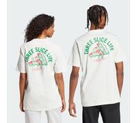 adidas Lounge Pizza Graphic T-Shirt Herren JJ4016 - off white L