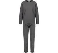 Loungeanzug ALIFE & KICKIN "Damen Loungewear Set, Jogginganzug", Damen, Gr. XL, grau (iron gate), 95% Baumwolle, 5% Elasthan, Rundhals, Homewear-Sets (57390048-XL) iron gate