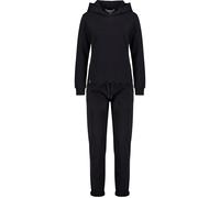 Loungeanzug ALIFE & KICKIN "Damen Loungewear Set, Jogginganzug", Damen, Gr. XL, schwarz, 95% Baumwolle, 5% Elasthan, Rundhals, Homewear-Sets (15725914-XL) schwarz