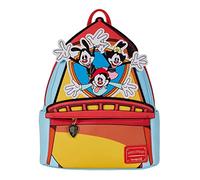 Loungefly Animaniacs WB Tower Mini Rucksack, Mehrfarbig/Meereswellen (Ocean Tides), Einheitsgröße