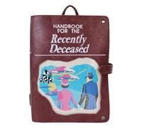 Loungefly Beetlejuice Handbook For The Recently Deceased Pin Trader Rucksack, braun, Eine Größe, Thema, leger