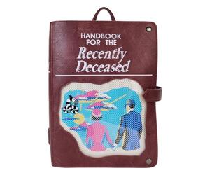 Loungefly Beetlejuice Handbook For The Recently Deceased Pin Trader Rucksack, braun, Eine Größe, Thema, leger