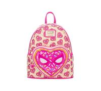 Loungefly BoxLunch Marvel Spider-Man Sprinkle Donut-Maske, Mini-Rucksack, exklusiv, Pink