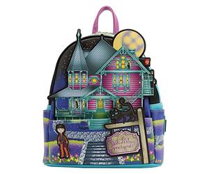 Loungefly Coraline Laika House Damen Schultertasche mit doppeltem Riemen, multi, S