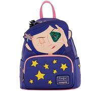 Loungefly Mini-Rucksack Laika Coraline Stars, Doppelriemen, Mehrfarbig (Ocean Tides)
