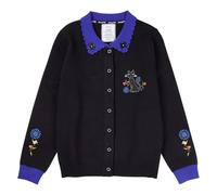 Loungefly Coraline Strickjacke mit Libellen-Kragen, Größe XL