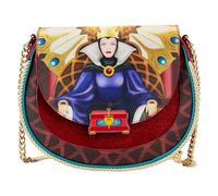 Loungefly Cross Body Bag Snow Weiß Evil Queen Throne Nue offiziell Disney Rot One Size