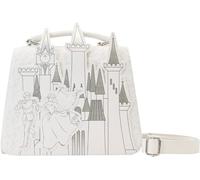 Loungefly Damen Disney Cinderella Happily Ever After Crossbody Bag Standard Umhängetasche, Multi