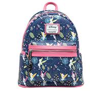 Loungefly Damen Disney Pink Tinkerbell Glow in the Dark Allover Print Rucksack, Multi, One Size, multi, Einheitsgröße