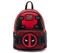 Loungefly Deadpool Merc mit Mund Cosplay Damen Doppelriemen Schultertasche Geldbörse, Mehrfarbig/Meereswellen (Ocean Tides), Einheitsgröße, modisch