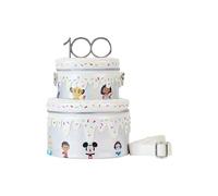 Loungefly Disney 100 Celebration Cake Crossbody Bag Disney 100, Weiss/opulenter Garten, Einheitsgröße